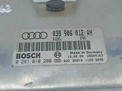 Автозапчасти б/у блок управления двигателем за audi a4 b5 (8d2) 1.9 tdi ссылки oem iam 038906012ah  