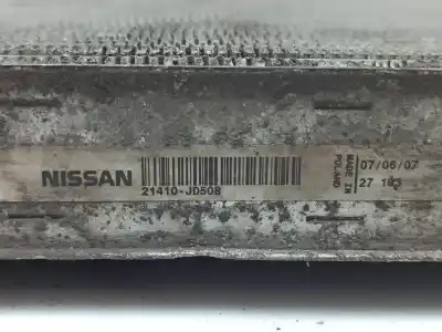Автозапчастина б/у водяний радіатор для nissan qashqai / qashqai +2 i (j10, nj10, jj10e) 1.5 dci посилання на oem iam 21410jd50b   Автозапчастина б/у водяний радіатор для nissan qashqai / qashqai +2 i (j10, nj10, jj10e) 1.5 dci посилання на oem iam 21410jd50b