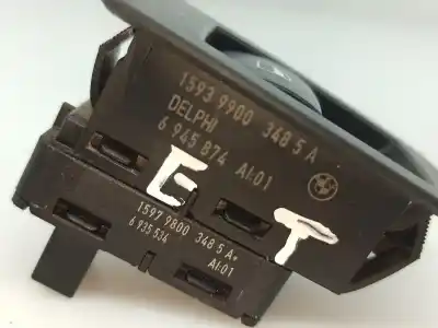 Peça sobressalente para automóvel em segunda mão botão / interruptor elevador vidro traseiro esquerdo por bmw 1 (e87) 118 d referências oem iam 15939900  