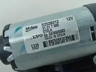 Автозапчастина б/у двигатель заднього склоочисника для volvo c30 1.6 d посилання на oem iam 31217000  