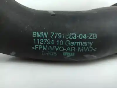 Second-hand car spare part intercooler pipe for bmw 1 (e87) 118 d oem iam references 7791663  