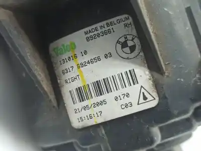 Peça sobressalente para automóvel em segunda mão farol / projetor de nevoeiro direito por bmw 1 (e87) 118 d referências oem iam 63176924656  