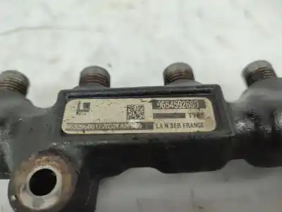 Автозапчастина б/у рампа инжектора для citroen c4 i (lc_) 1.6 hdi посилання на oem iam 9654592680  