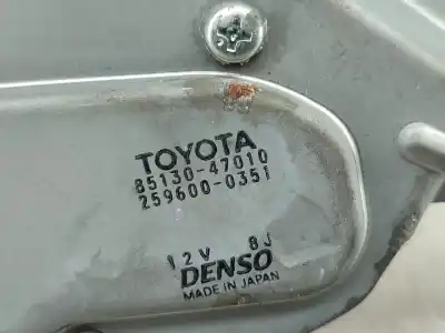 Автозапчасти б/у мотор заднего стеклоочистителя за toyota prius hatchback (_w2_) 1.5 hybrid (nhw20_. nhw20r) híbrido (gasolina) 2007 5p ссылки oem iam 8513047010  