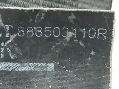 Автозапчастина б/у центральний задній ремін безпеки для renault clio iv (bh_) 1.5 dci 90 посилання на oem iam 888503110r  