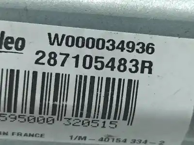 Автозапчасти б/у мотор заднего стеклоочистителя за renault clio iv (bh_) 1.5 dci 90 ссылки oem iam 287105483r  