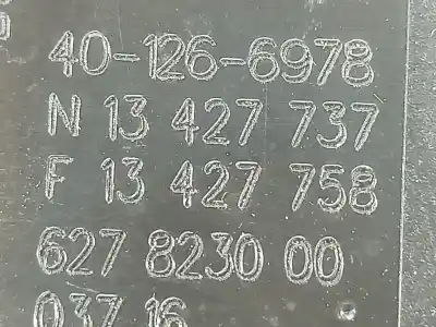 Автозапчасти б/у натяжитель задней центральной подушки безопасности за opel corsa e (x15) 1.3 cdti (08 68) ссылки oem iam 13427737  