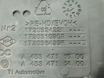 Автозапчасти б/у топливный бак за renault twingo iii (bcm_) 0.9 tce 90 ссылки oem iam 172032422r  