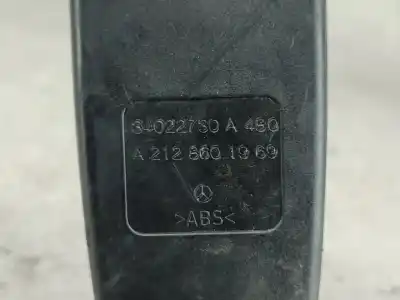 Автозапчастина б/у натяжач подушки безпеки задня ліва для mercedes-benz e-class (w212) e 220 cdi / bluetec (212.001. 212.002) посилання на oem iam a2128601969  