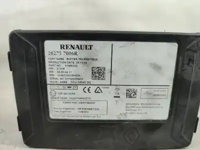Second-hand car spare part comfort module for renault kangoo express (fw0/1_) z.e. (fw0z. fw1z) oem iam references 282757006r  