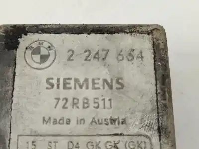 Second-hand car spare part glow plug for bmw 3 touring (e46) 320 d oem iam references 2247664  