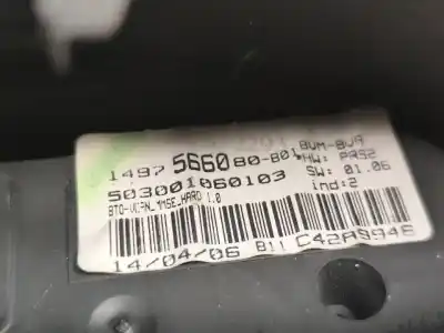 Second-hand car spare part multifunction display for citroen c8 2.2 hdi 16v premier ii oem iam references 149756680  