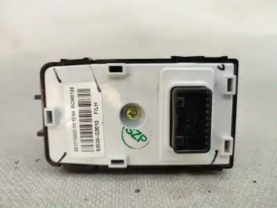 Second-hand car spare part rearview side mirror switch for hyundai i30 fastback (pde, pden) 1.6 crdi oem iam references 93530g3010  