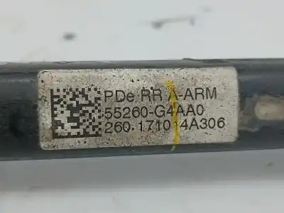 Автозапчастина б/у верхній задній правий рычаг підвіски для hyundai i30 fastback (pde, pden) 1.6 crdi посилання на oem iam 55260g4aa0  