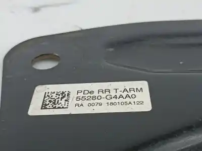 Автозапчастина б/у верхній задній правий рычаг підвіски для hyundai i30 fastback (pde, pden) 1.6 crdi посилання на oem iam 55280g4aa0  