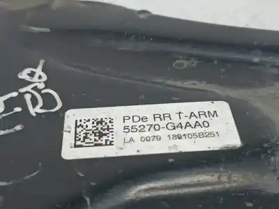 Автозапчастина б/у лівий задній верхній рычок підвіски для hyundai i30 fastback (pde, pden) 1.6 crdi посилання на oem iam 55270g4aa0  