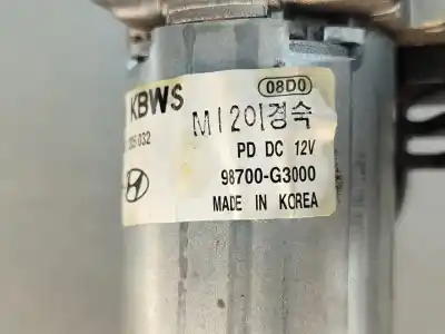 Автозапчастина б/у двигатель заднього склоочисника для hyundai i30 fastback (pde, pden) 1.6 crdi посилання на oem iam 98700g3000  