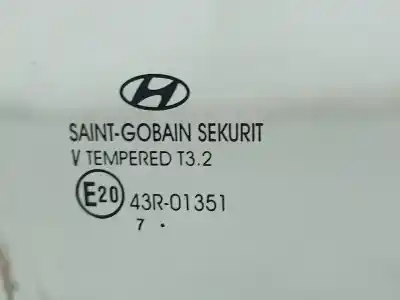Автозапчастина б/у скло двері задній правий для hyundai i30 fastback (pde, pden) 1.6 crdi посилання на oem iam 43r01351  