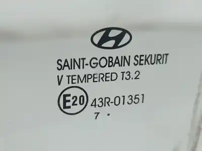 Автозапчастина б/у скло двері задне ліво для hyundai i30 fastback (pde, pden) 1.6 crdi посилання на oem iam 43r01351  