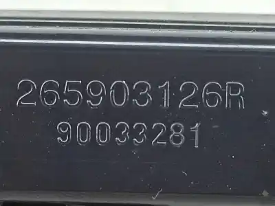 Автозапчастина б/у центральний гампов для renault twingo iii (bcm_) 1.0 sce 70 посилання на oem iam 265903126r  