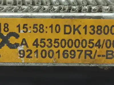 Автозапчасти б/у радиатор отопления / кондиционирования воздуха за renault twingo iii (bcm_) 1.0 sce 70 ссылки oem iam 921001697r  