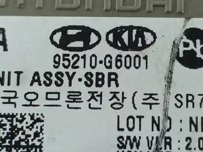Peça sobressalente para automóvel em segunda mão módulo de confort / bsi /bcm por kia picanto (ja) 1.0 cat referências oem iam 95210g6001  