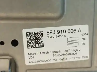 Second-hand car spare part multifunction display for seat ateca (kh7) 2.0 tdi oem iam references 5fj919606a  