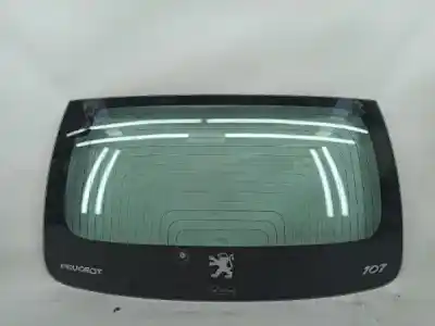 Peça sobressalente para automóvel em segunda mão vidro traseiro por peugeot 107 1.0 cat (384f) referências oem iam 43r00050