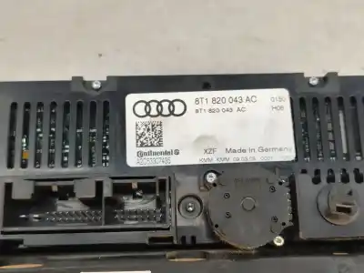Автозапчастина б/у клімат-контроль для audi a5 cabriolet (8f7) 3.0 tdi quattro посилання на oem iam 8t1820043ac  