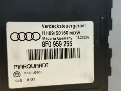 Автозапчасти б/у электронный модуль за audi a5 cabriolet (8f7) 3.0 tdi quattro ссылки oem iam   