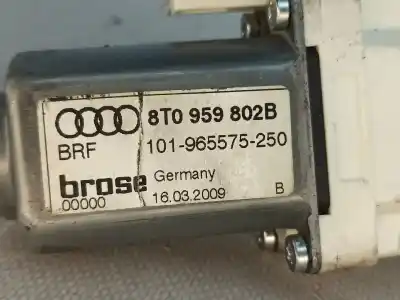 Second-hand car spare part right front window motor for audi a5 cabriolet (8f7) 3.0 tdi quattro oem iam references 8t0959802b  
