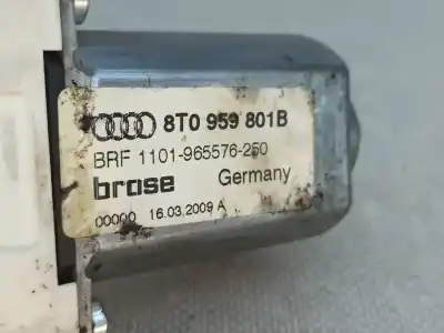 Автозапчасти б/у мотор переднего левого стекла за audi a5 cabriolet (8f7) 3.0 tdi quattro ссылки oem iam 8t0959801b  