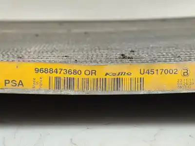 Автозапчасти б/у радиатор отопления / кондиционирования воздуха за peugeot 508 sw i (8e_) 2.2 hdi ссылки oem iam 9688473680  