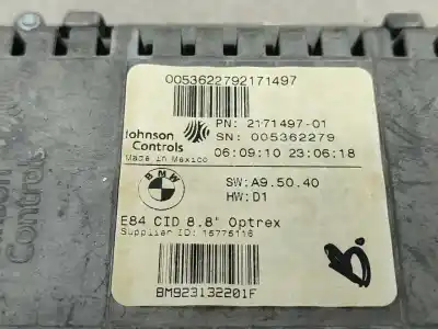 Tweedehands auto-onderdeel multifunctioneel display voor bmw x1 (e84) xdrive 18 d oem iam-referenties 217149701  