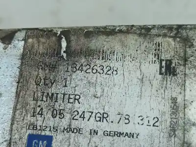 Second-hand car spare part front bumper reinforcement for opel corsa e (x15) 1.3 cdti (08 68) oem iam references 13426328  