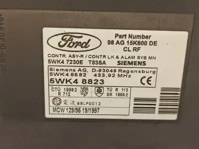 Автозапчасти б/у комфортный модуль за ford focus (daw, dbw) 1.8 turbo di / tddi ссылки oem iam 98ag15k600de  