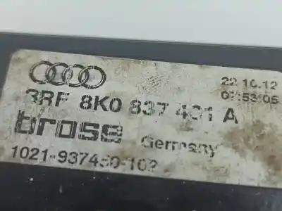 Second-hand car spare part driver left window regulator for audi a4 b8 avant (8k5) 2.0 tdi oem iam references 8k0837461a  