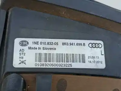 Second-hand car spare part left fog light for audi a4 b8 avant (8k5) 2.0 tdi oem iam references 8k0941699b  
