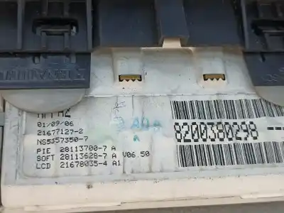 Peça sobressalente para automóvel em segunda mão display gps / multimídia por renault kangoo express (fc0/1_) 1.5 dci (fc1e) referências oem iam 8200380298  