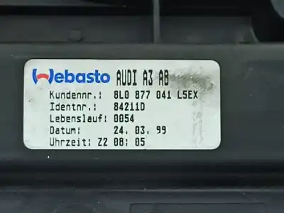 Pezzo di ricambio per auto di seconda mano tetto elettrico per audi a3 (8l1) 1.9 tdi riferimenti oem iam 8l0877041  