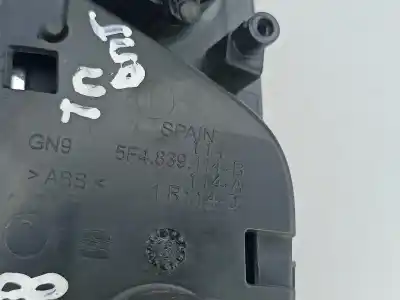 Автозапчастина б/у внутрішня задня права ручка для seat leon (5f1) 1.5 tgi посилання на oem iam 5f4839114b  
