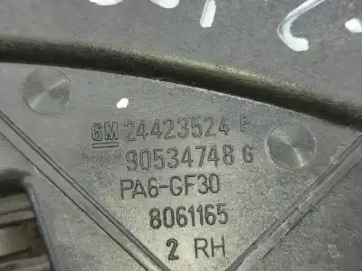 Автозапчастина б/у внутрішня задня права ручка для opel corsa c (x01) 1.2 (f08 f68) посилання на oem iam 24423524  