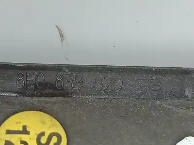 Second-hand car spare part interior right rear handle for audi a4 b6 avant (8e5) 1.9 tdi oem iam references 8e0839020b  