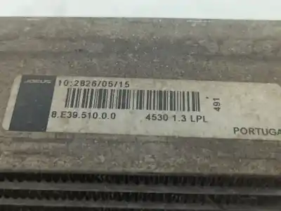 Second-hand car spare part intercooler for opel corsa e (x15) 1.3 cdti (08 68) oem iam references 8e3951000  