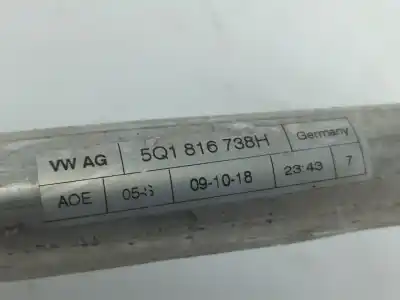 Автозапчастина б/у труби кондиціонації для seat leon (5f1) 1.5 tgi посилання на oem iam 5q1816738h  