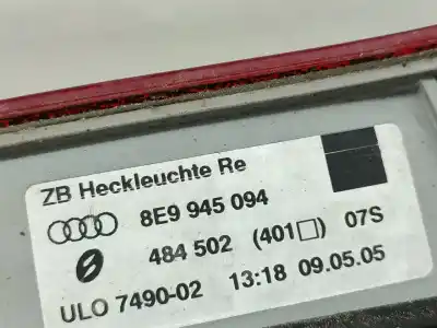 Second-hand car spare part right tailgate door light for audi a4 b7 avant (8ed) 2.0 tfsi oem iam references 8e9945094  