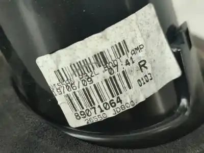 Second-hand car spare part right tailgate door light for nissan qashqai / qashqai +2 i (j10, nj10, jj10e) 1.5 dci oem iam references 89071064  