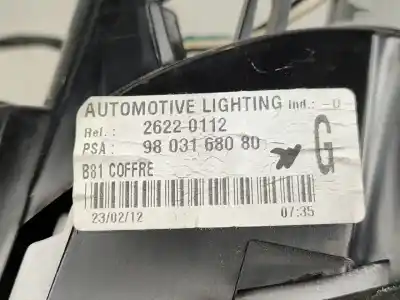 Автозапчастина б/у лівий задній ліхар в дверях для citroen ds5 (kf_) 1.6 hdi 110 gasóleo 2012 5p посилання на oem iam 9803168080  