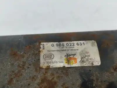 Автозапчастина б/у двигун запускається для ford focus i (daw, dbw) 124 l/470 gasóleo 2001 5p посилання на oem iam 0986022631  