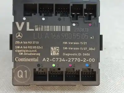 Автозапчастина б/у електронний модуль для mercedes-benz a-class (w176) a 180 cdi / d (176.012) посилання на oem iam   